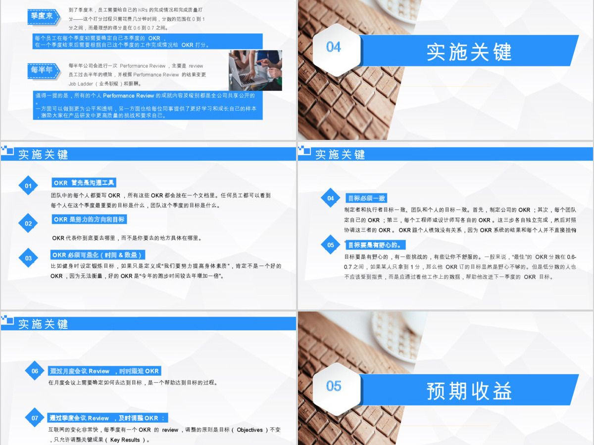 OKR工作法培训通用PPT模板