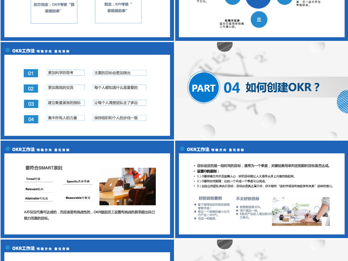 OKR工作法培训通用PPT模板