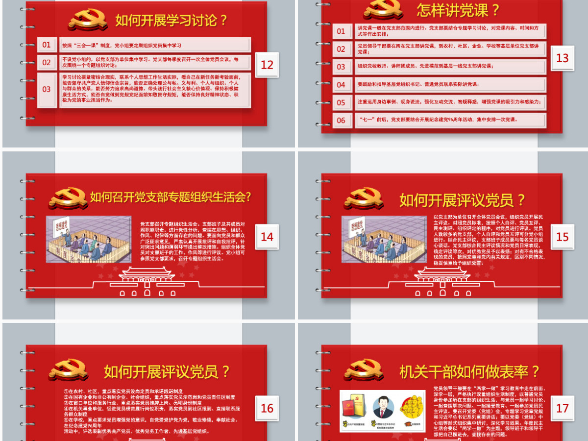 精品90页党课党员应知应会两学一做PPT 精品90页党课党员应知应会两学一做PPT
