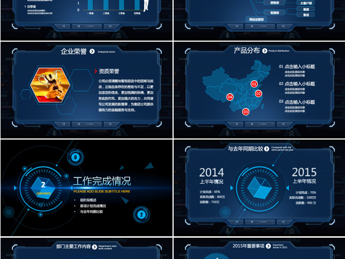 2024互联网公司年终工作总结计划PPT