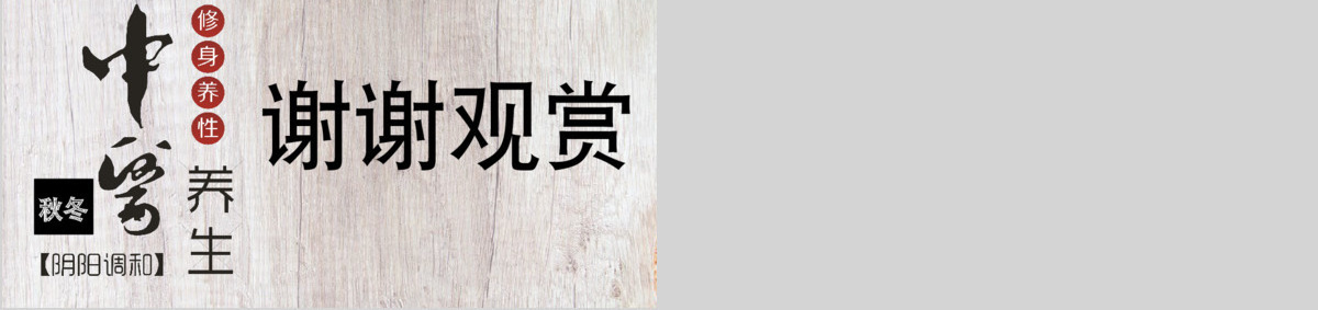 简约风粗粮养生PPT模板