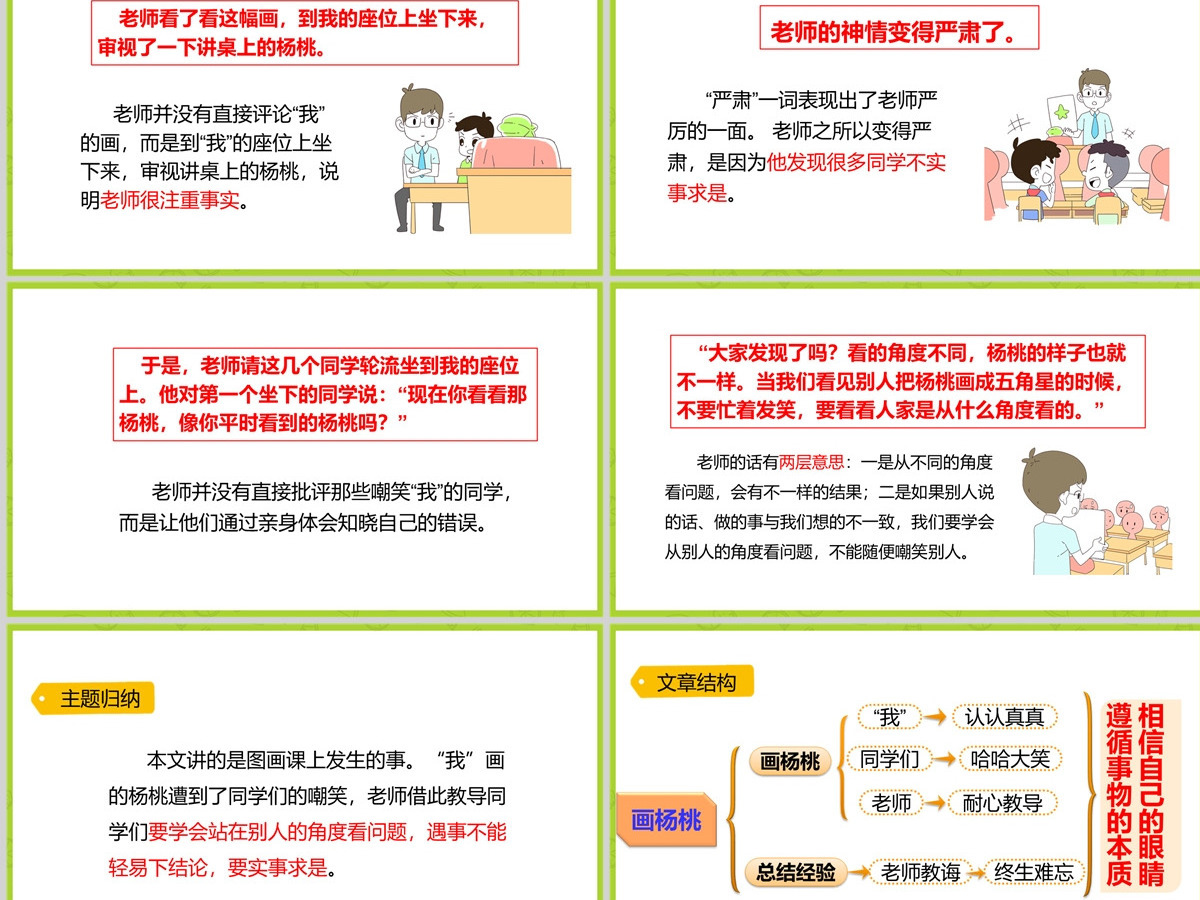 2022画杨桃课文第13课小学二年级语文下册部编人教版教学课件PPT