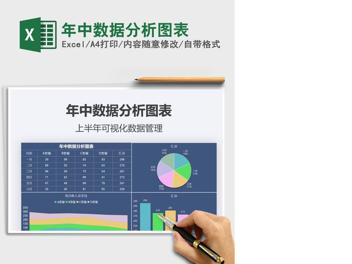 2021年年中数据分析图表