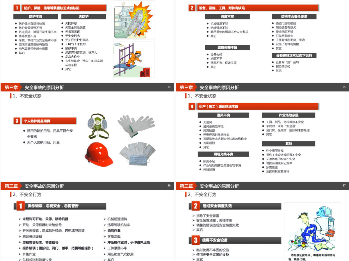 员工安全教育安全生产安全管理培训PPT