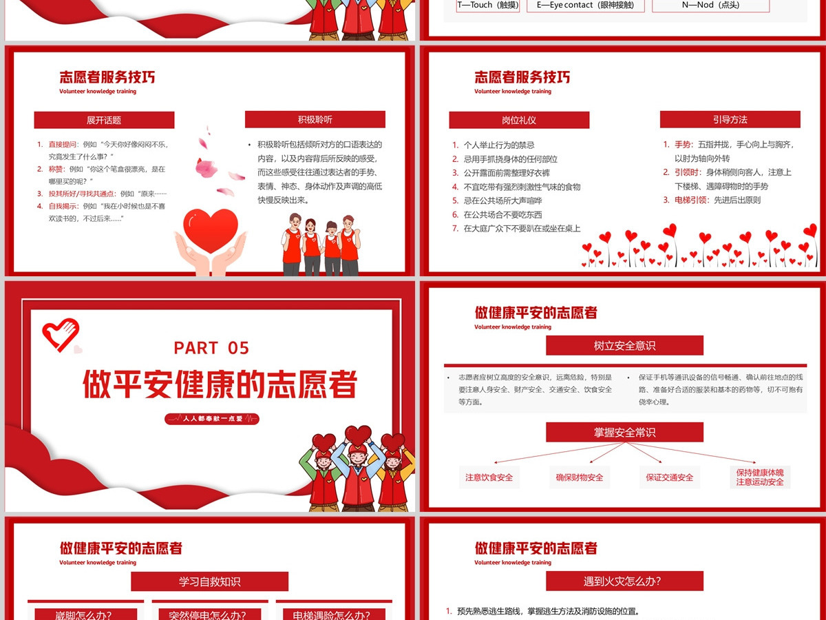 2023志愿服务培训先行PPT卡通风青年志愿者专业知识培训课件模板下载 2023志愿服务培训先行PPT卡通风青年志愿者专业知识培训课件模板下载