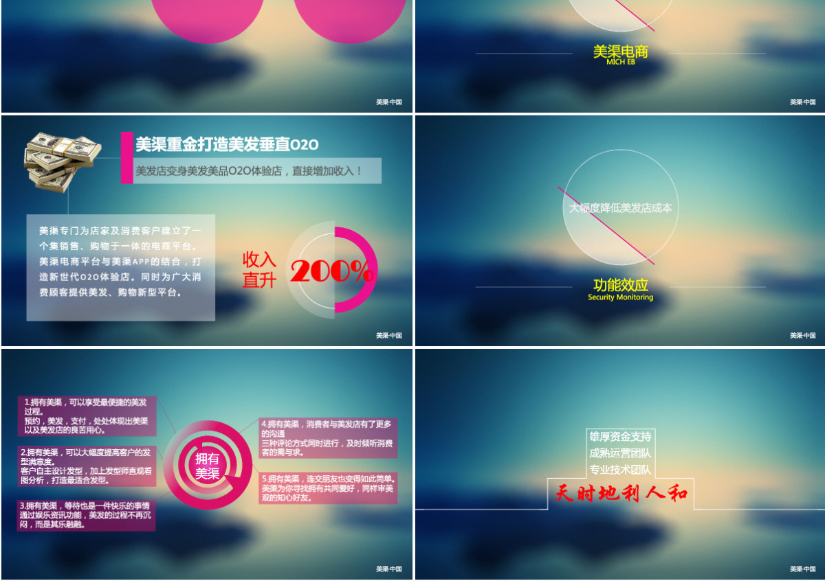 美发销售方案ppt