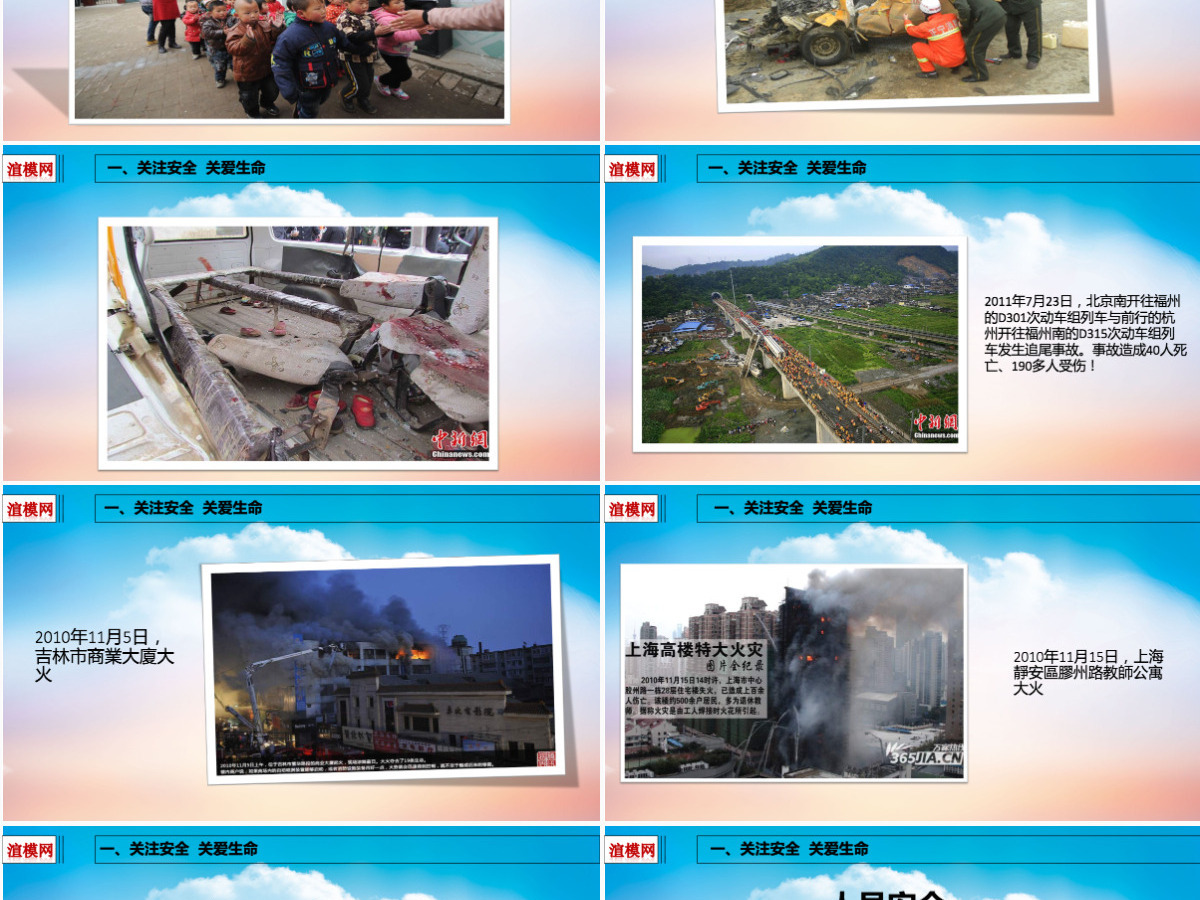 2019安全建筑知识PPT模板