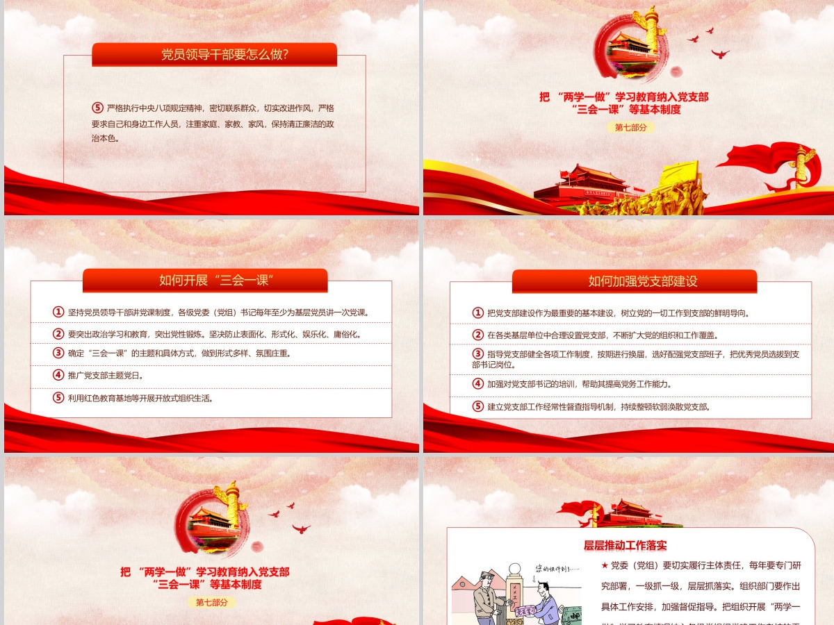 两学一做学习教育常态化制度化应知应会ppt 两学一做学习教育常态化制度化应知应会ppt
