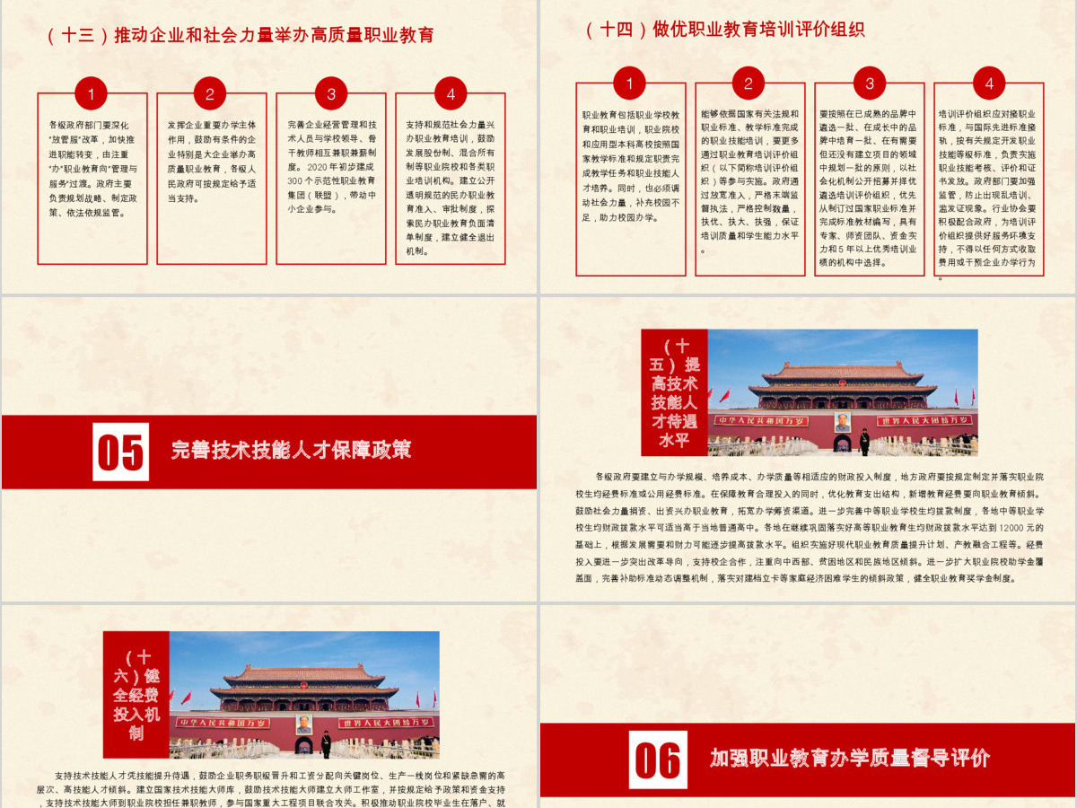 国家职业教育改革实施方案PPT