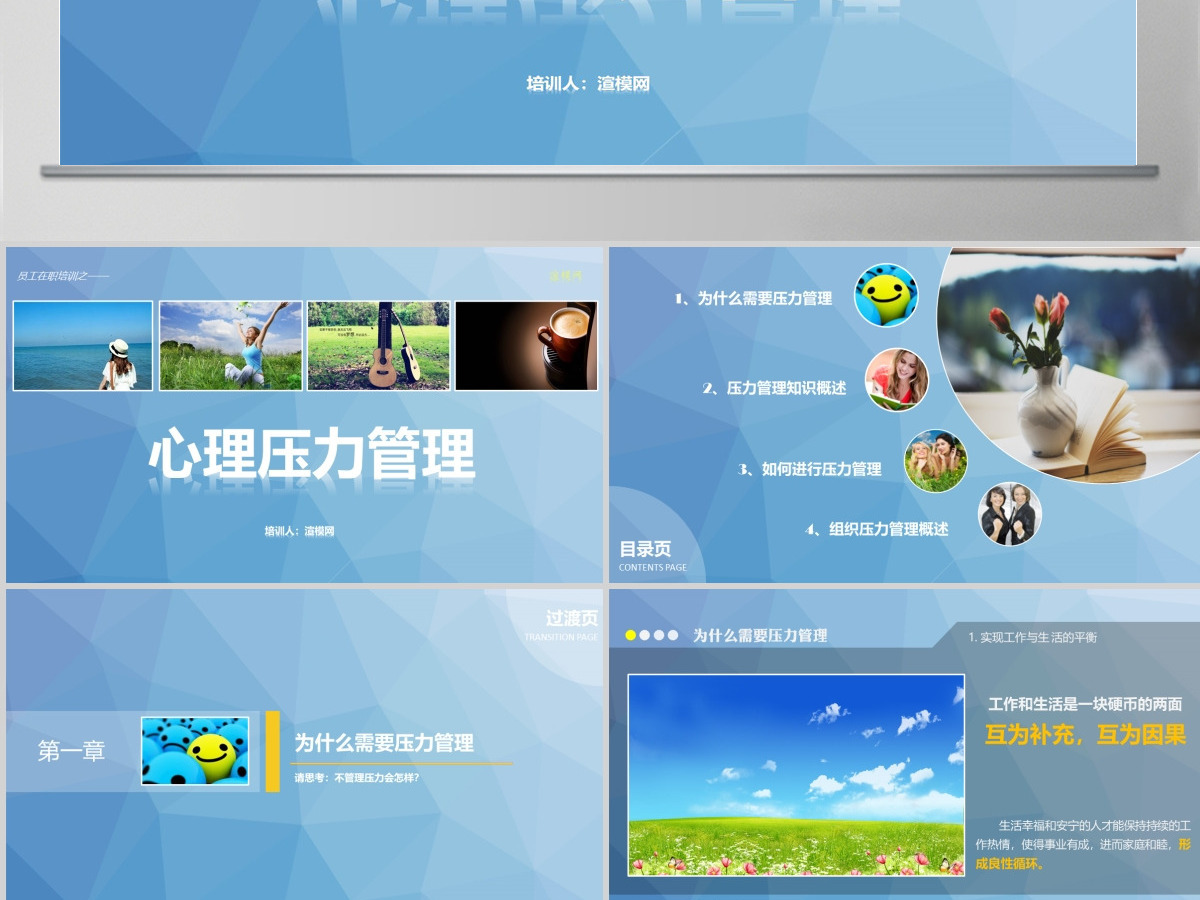 心理压力管理动态培训PPT课件 心理压力管理动态培训PPT课件
