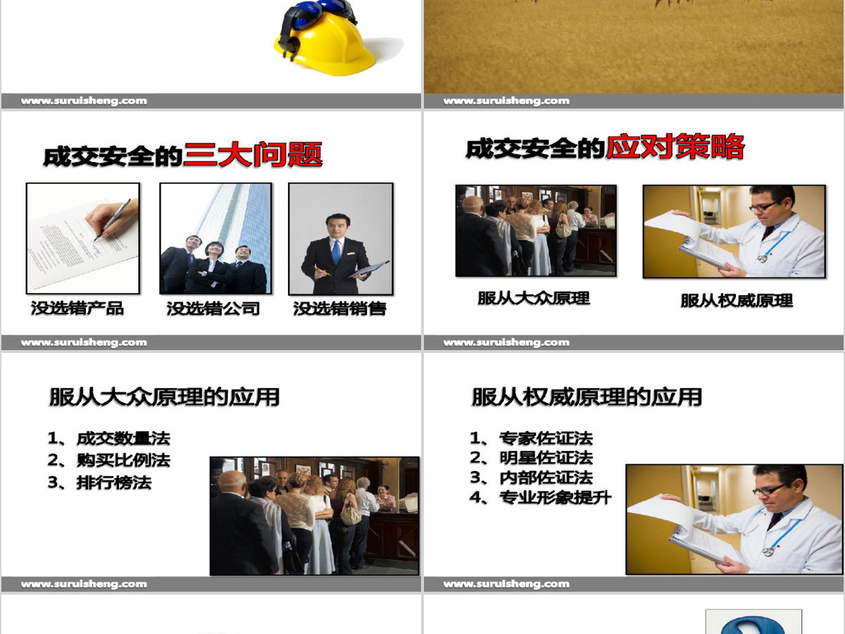销售汇报PPT模板免费下载
