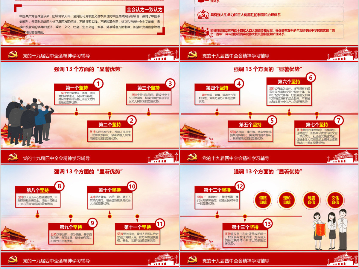 红色迈向中国之治新境界党课PPT 红色迈向中国之治新境界党课PPT
