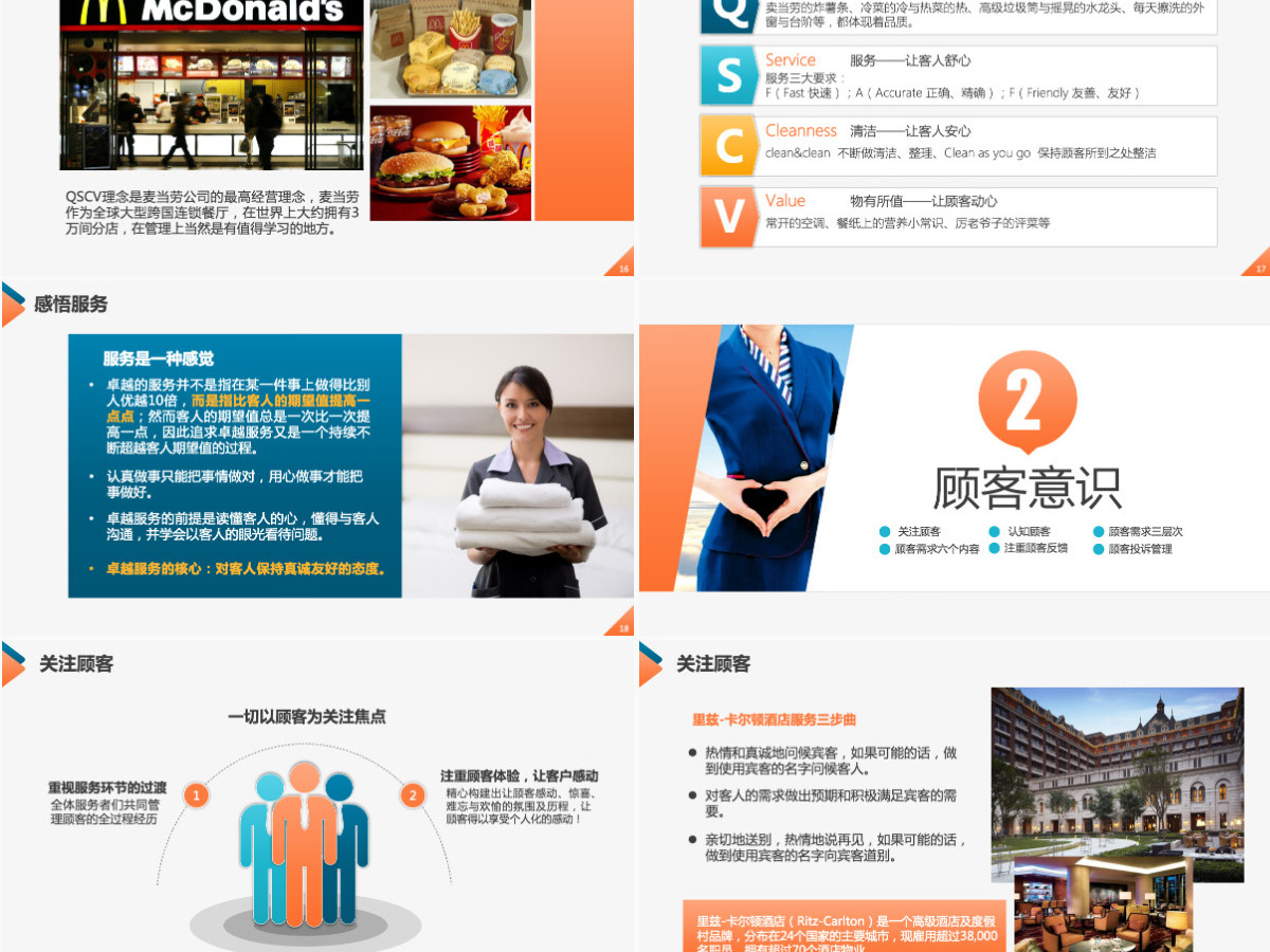 原创服务质量管理提升酒店服务礼仪培训PPT