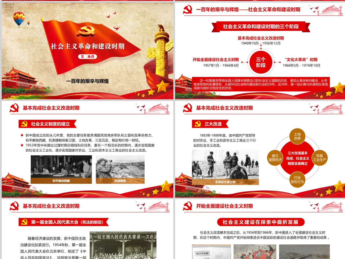 中国共产党党史建党100周年光辉的历程党课学习PPT--含讲稿 中国共产党党史建党100周年光辉的历程党课学习PPT--含讲稿