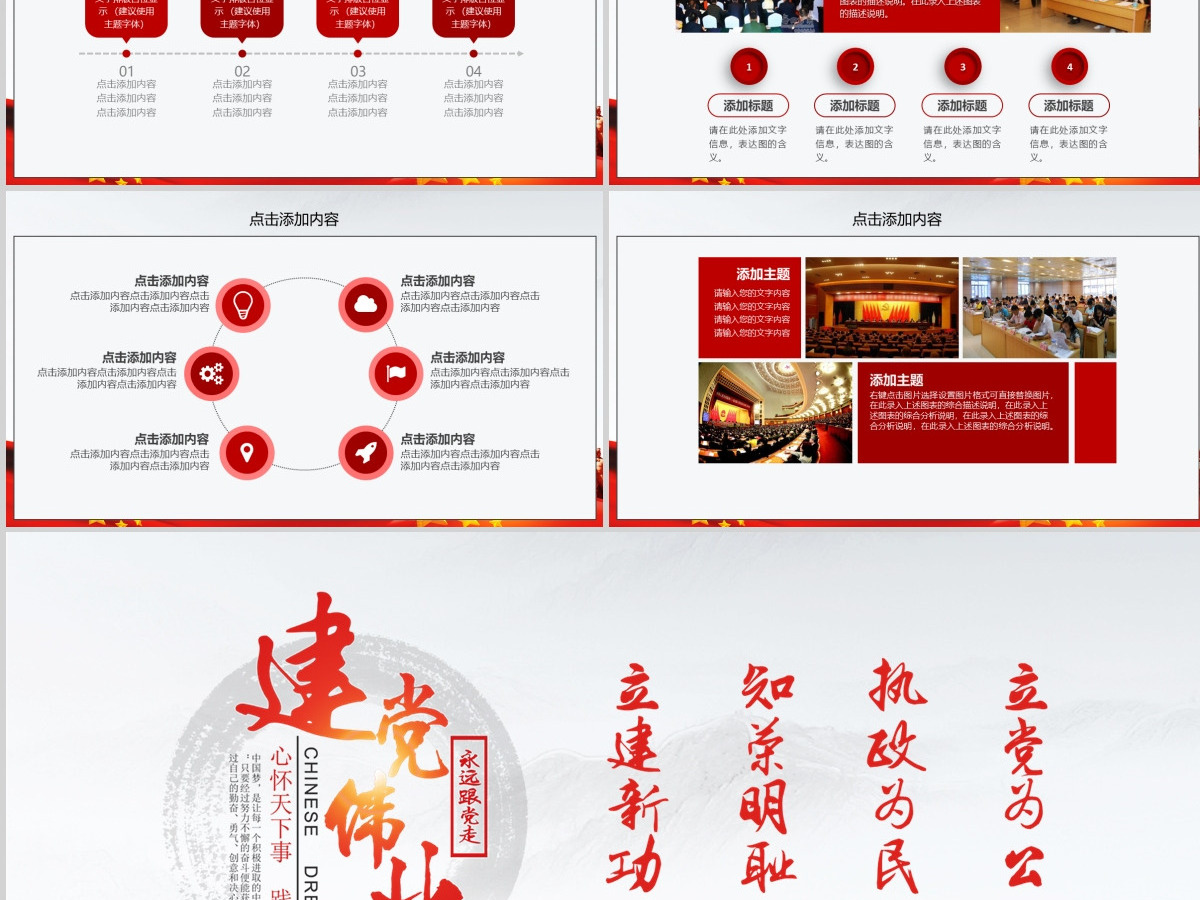 建党100周年党课学习报告PPT 建党100周年党课学习报告PPT
