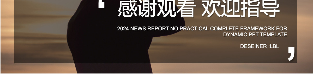 大气摄影行业报告PPT