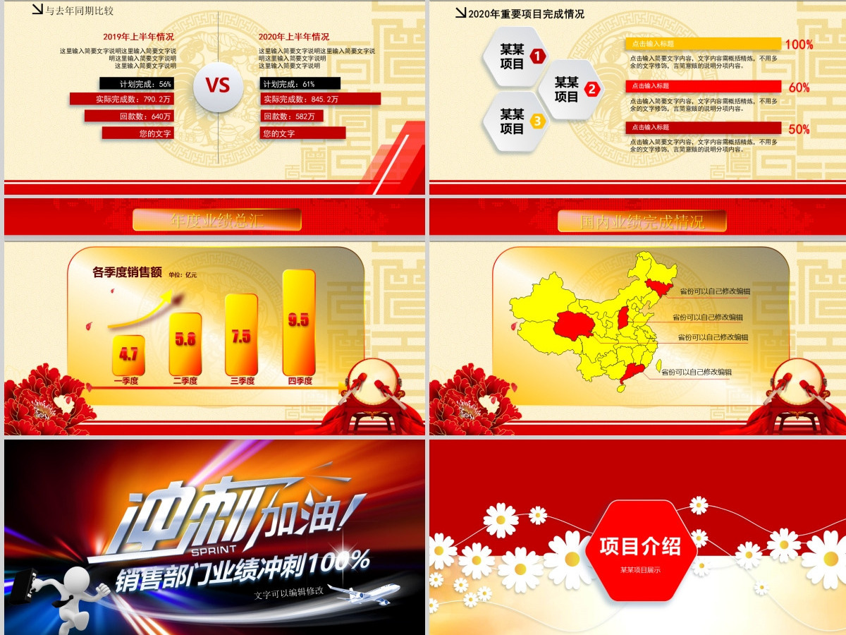 2021鸡年员工誓师动员大会年会PPT