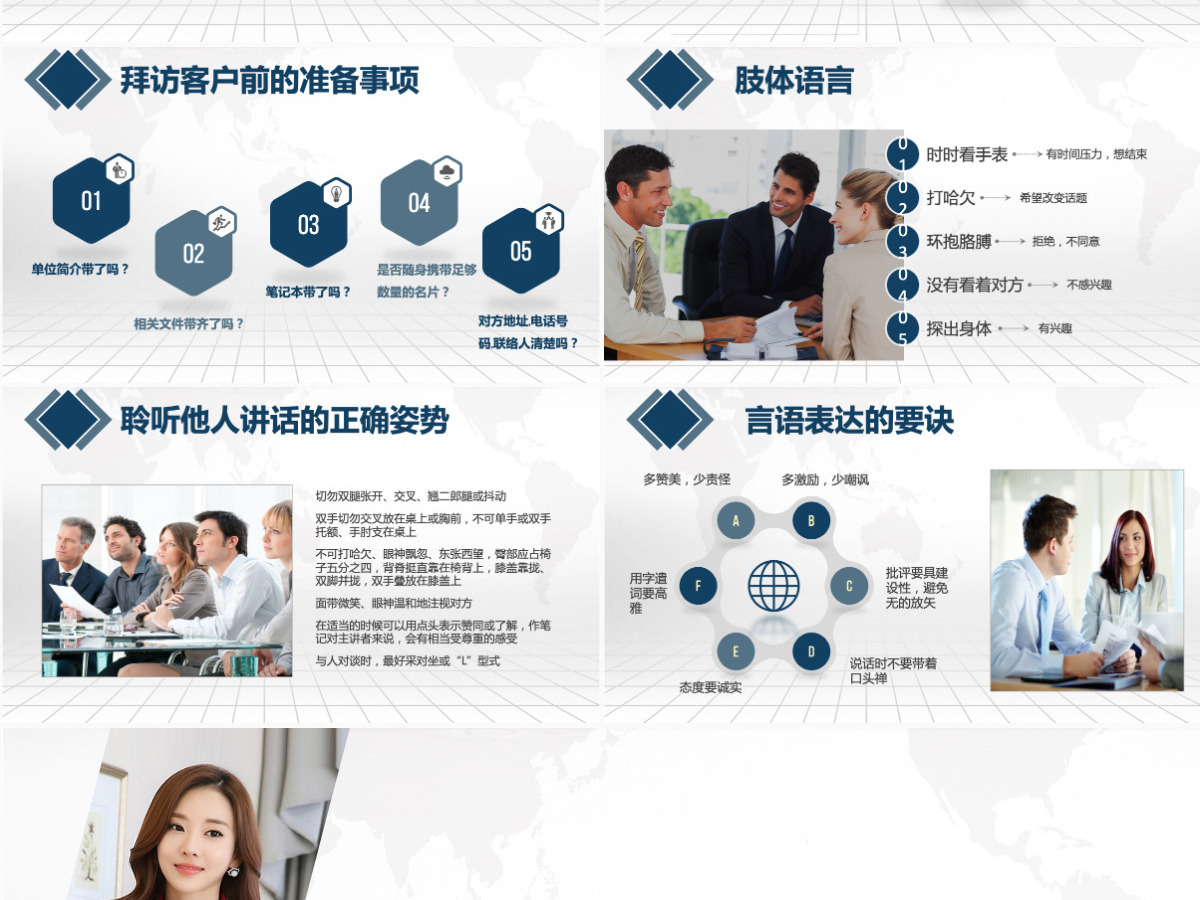 商务礼仪商务接待培训ppt