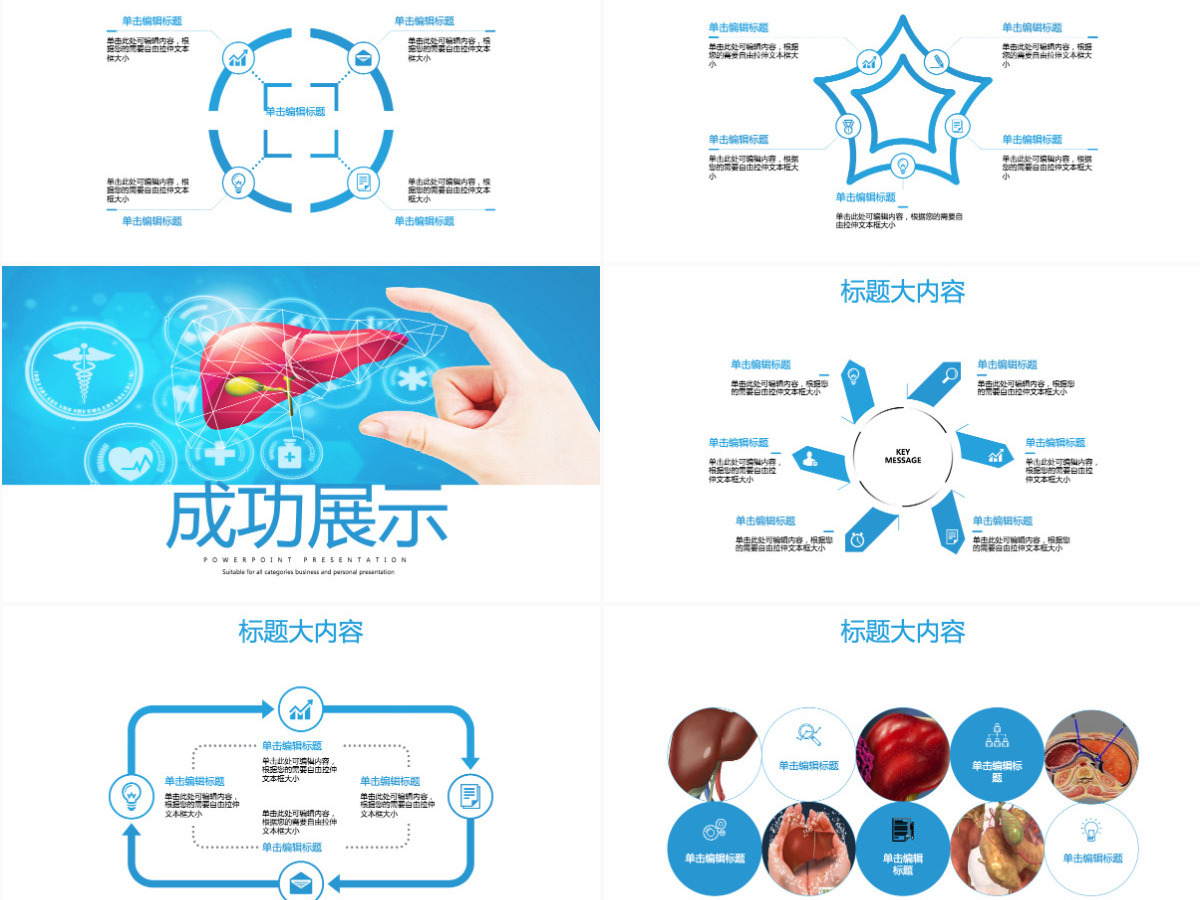 原创乙肝肝炎疾病治疗与预防方案PPT封含PS-版权可商用