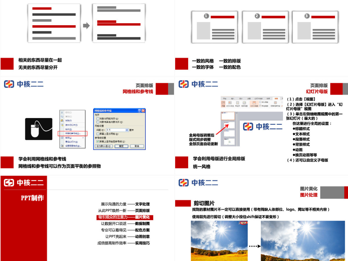 中核PPT制作培训课件