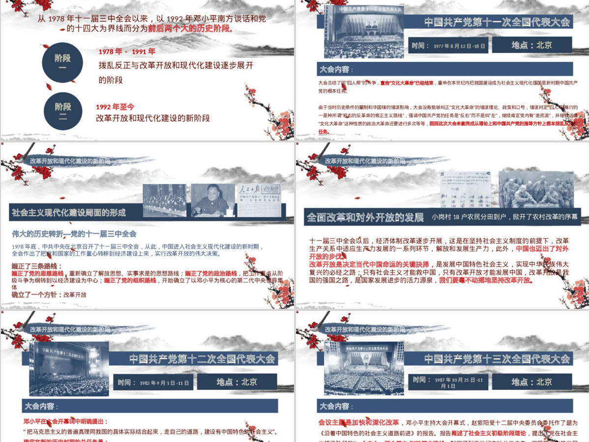 2019党史党课学习中国共产党PPT模板 2019党史党课学习中国共产党PPT模板