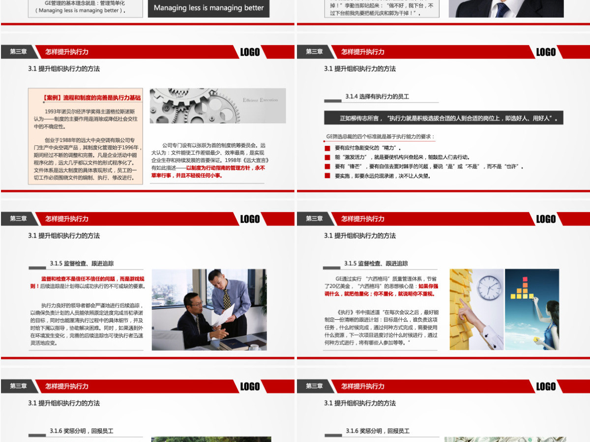 企业管理培训执行力洞察力ppt 企业管理培训执行力洞察力ppt