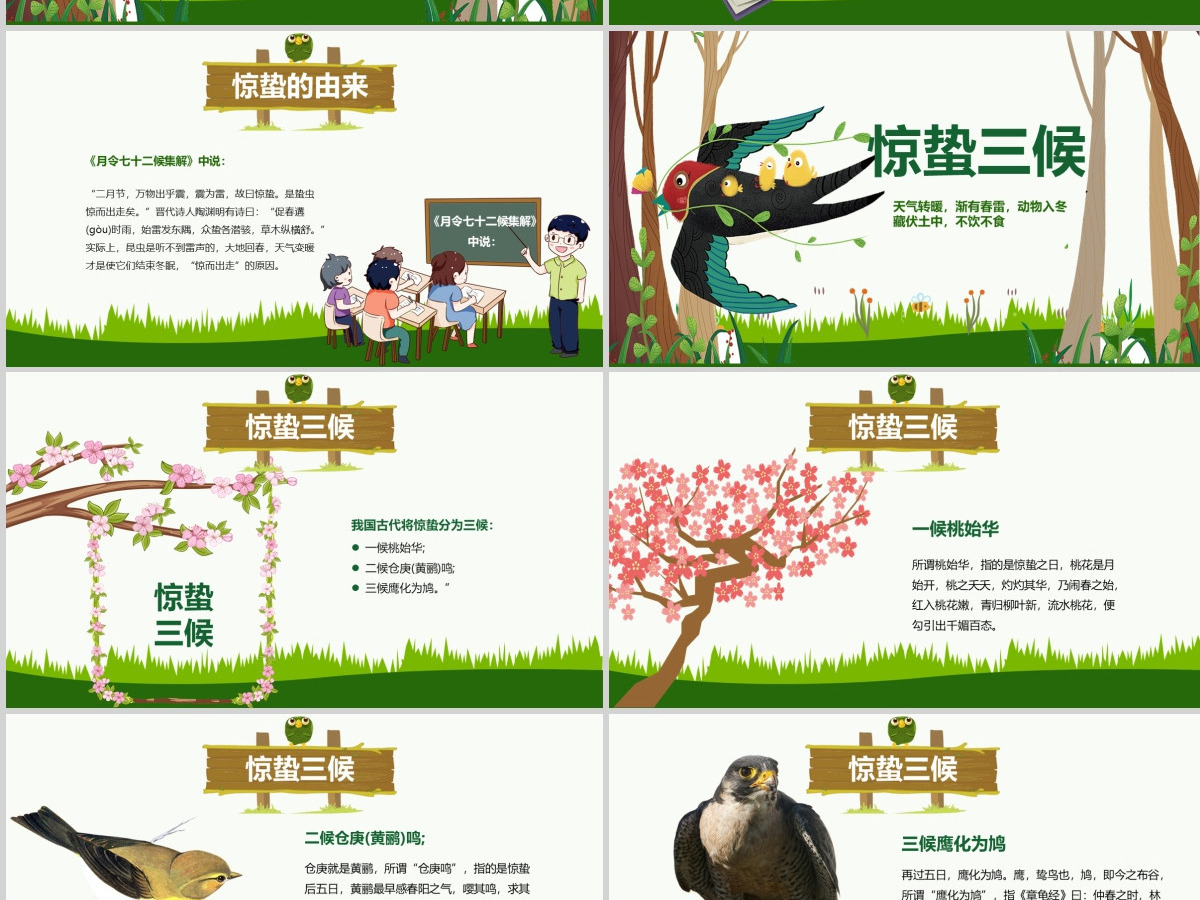 原创二十四节气惊蛰ppt课件主题班会-版权可商用 原创二十四节气惊蛰ppt课件主题班会-版权可商用