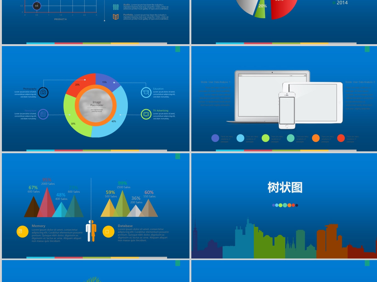 2024图表大全PPT模板