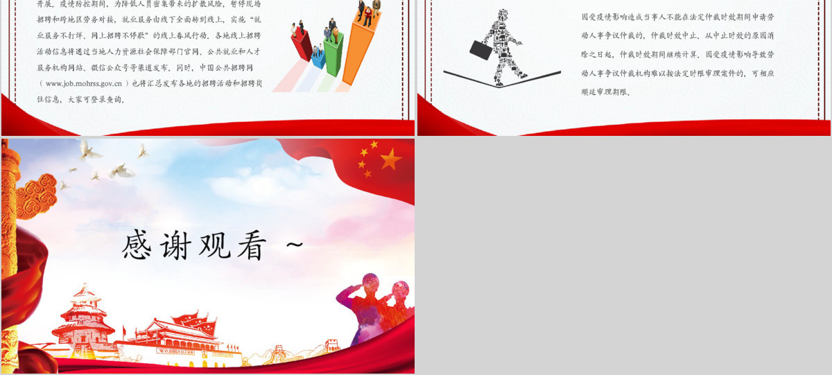 2020疫情党课新型冠状病毒肺炎疫情期间企业复工复产享受的补贴和利好政策红色商务PPT