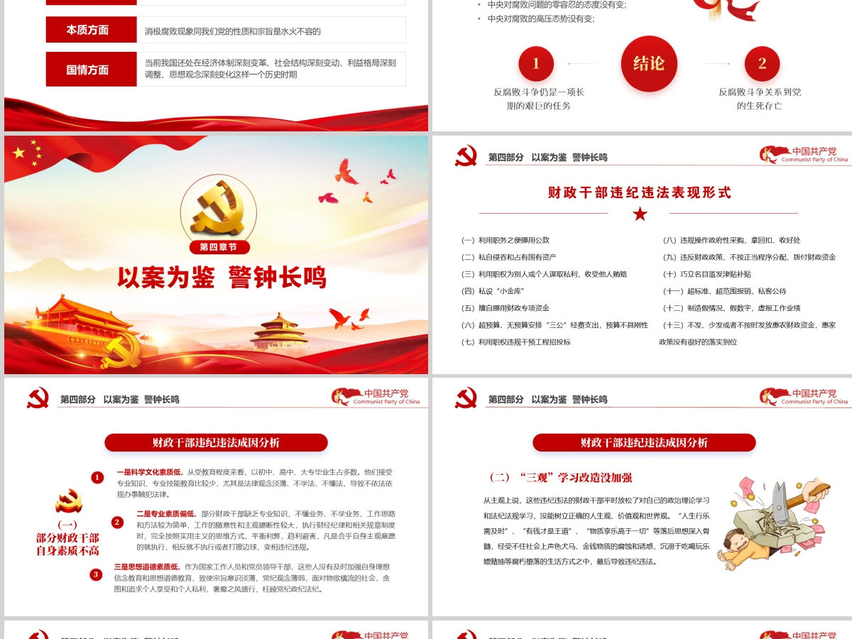 严守党纪廉洁奉公党风廉政PPT