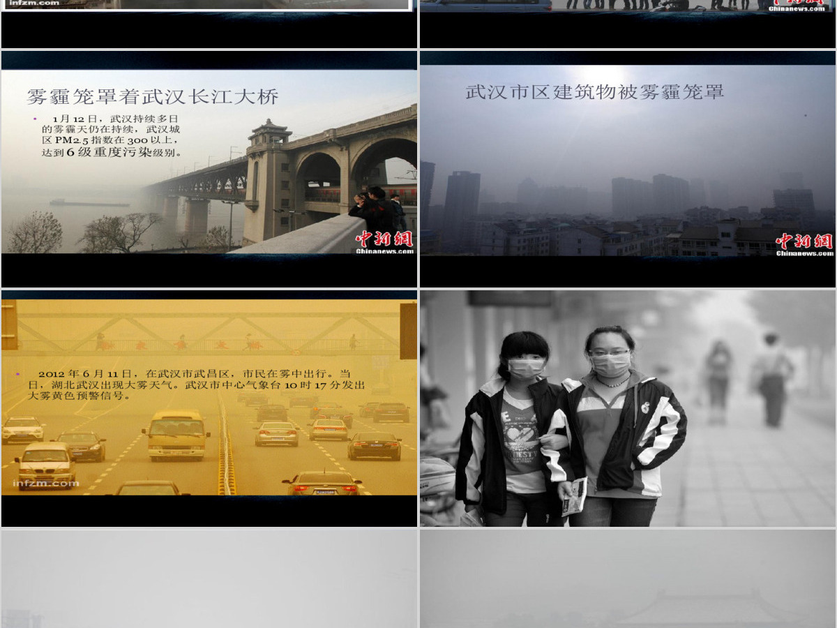 雾霾动态PPT 雾霾动态PPT