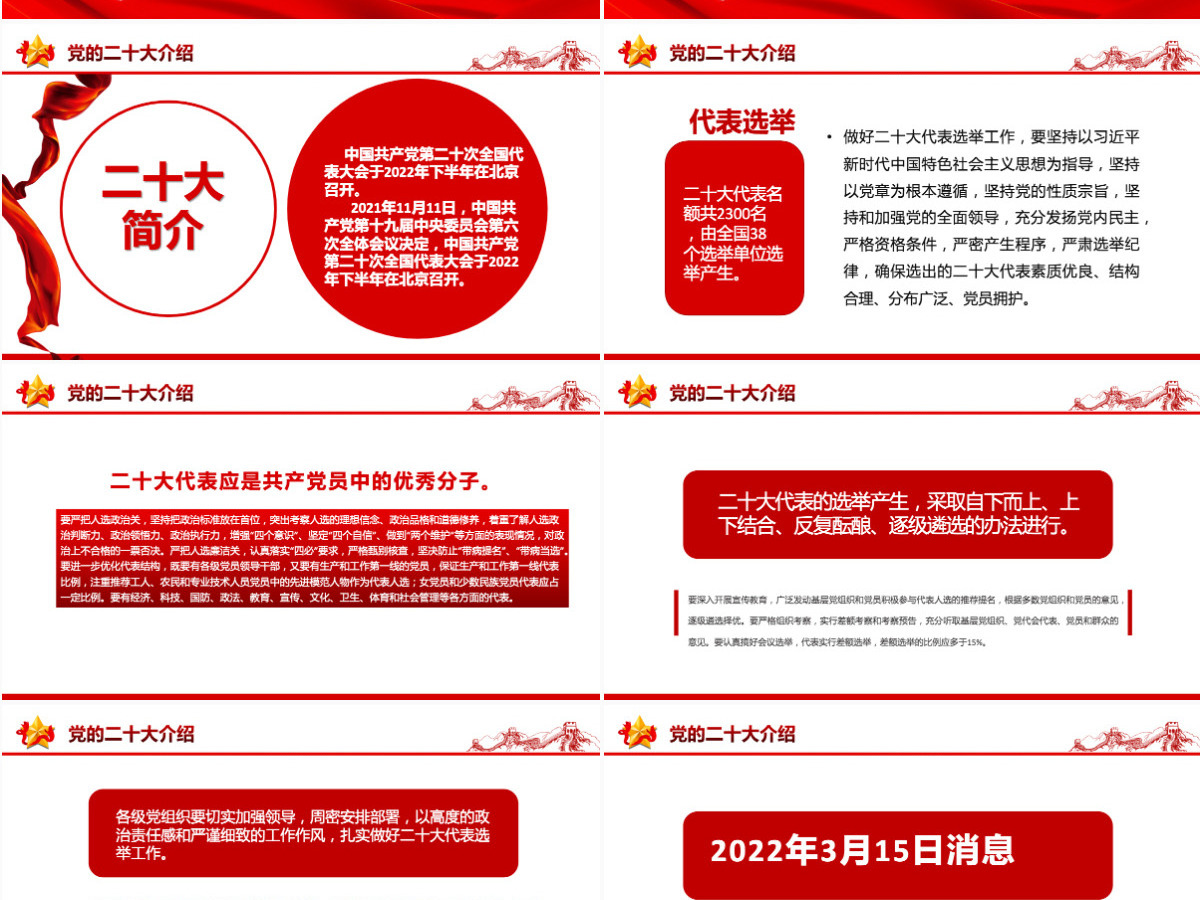 迎接二十大之中国共产党的历史责任红色精品热烈庆祝中国共产党建党101周年专题党课课件模板PPT 迎接二十大之中国共产党的历史责任红色精品热烈庆祝中国共产党建党101周年专题党课课件模板PPT