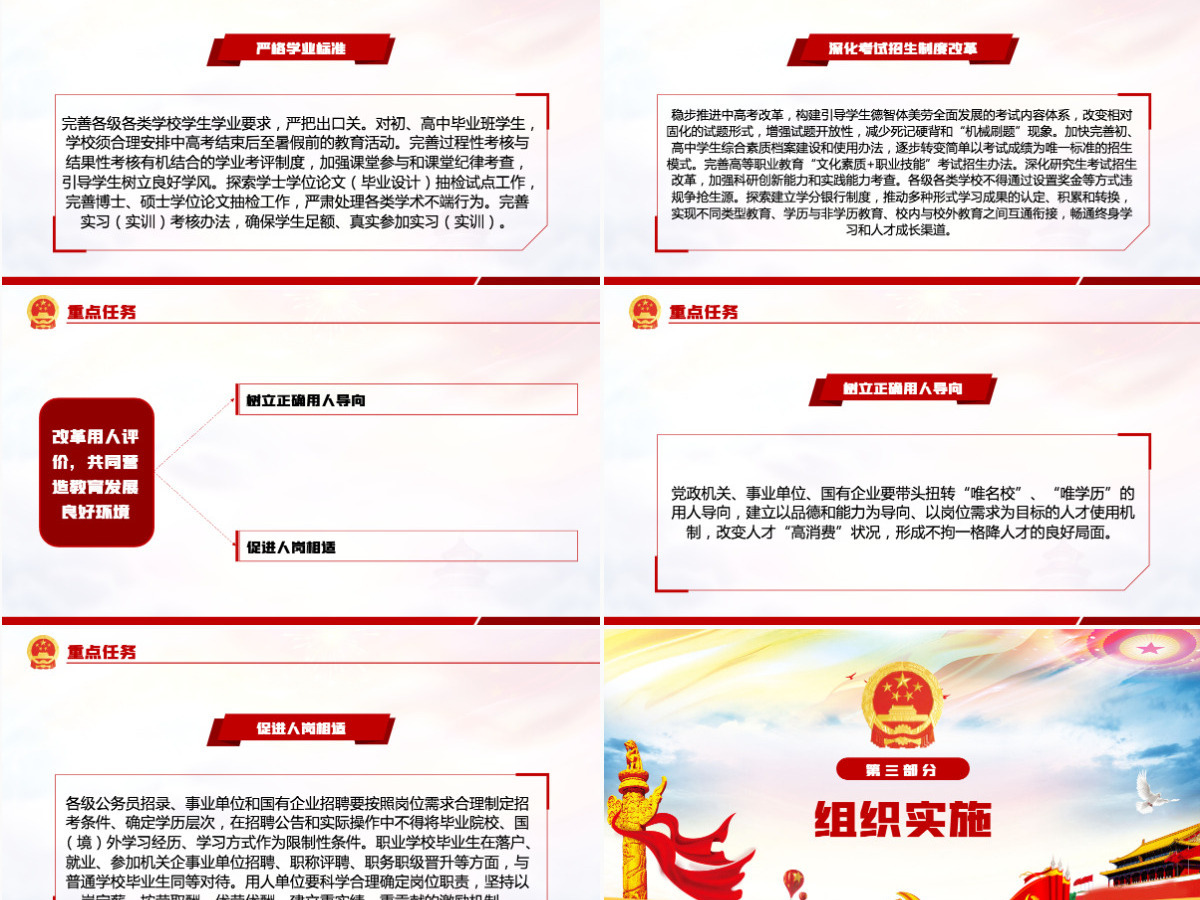 炫彩时尚深化新时代教育评价改革总体方案学习解读ppt-含讲稿 炫彩时尚深化新时代教育评价改革总体方案学习解读ppt-含讲稿