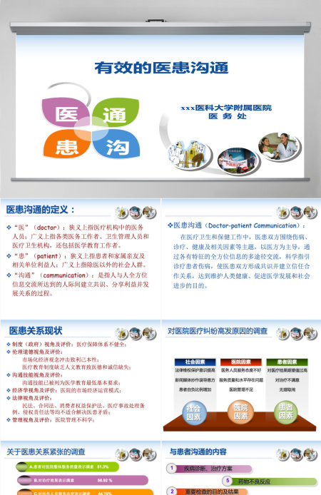 有效的医患沟通PPT模板下载