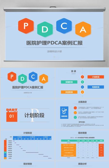 2023医院护理案例报告PPT模板