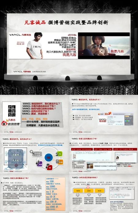 微博营销策划方案ppt模板幻灯片下载 微博营销策划方案ppt模板幻灯片下载