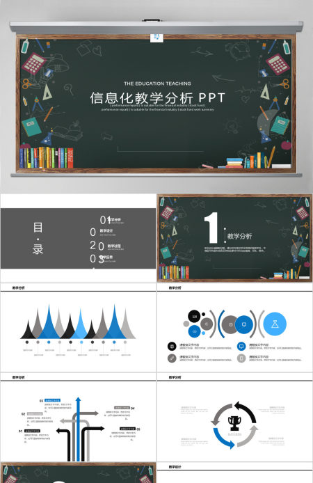 信息化教学设计PPT模板