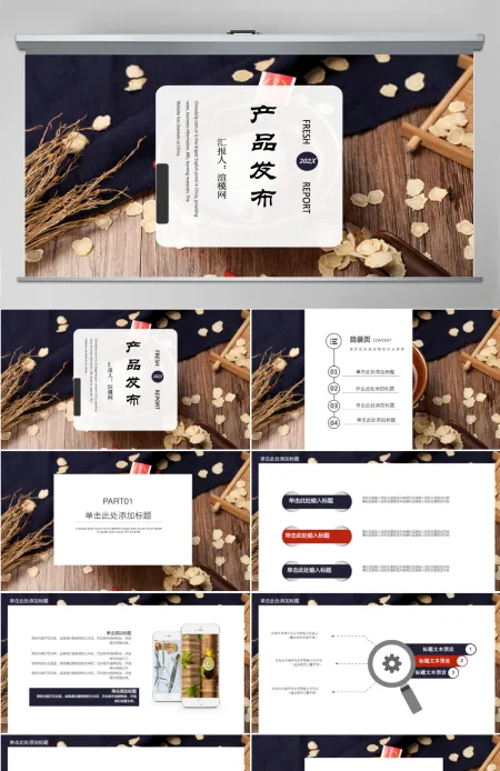 产品发布产品介绍总结计划PPT模板 产品发布产品介绍总结计划PPT模板