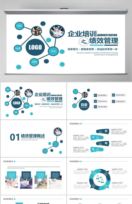 企业培训绩效管理动态PPT