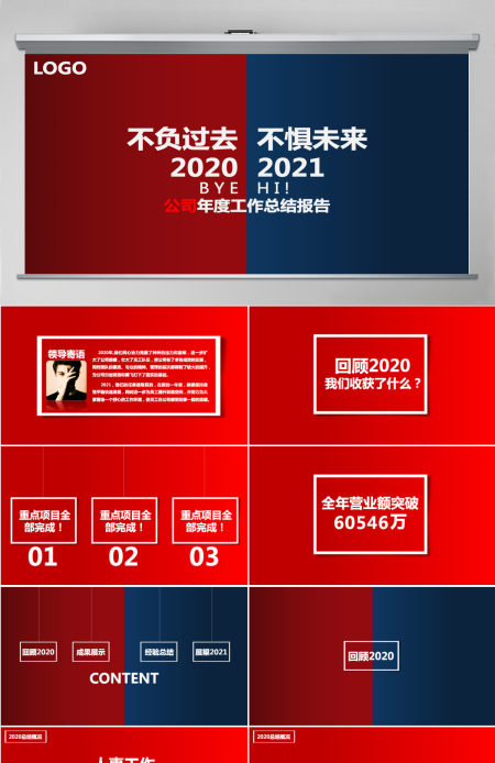 2021不负过去不惧未来年终工作总结