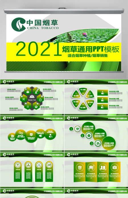 中国烟草培训烟草种植烟草销售PPT