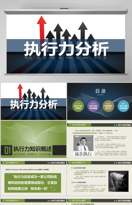 企业培训课程赢在执行力PPT 企业培训课程赢在执行力PPT