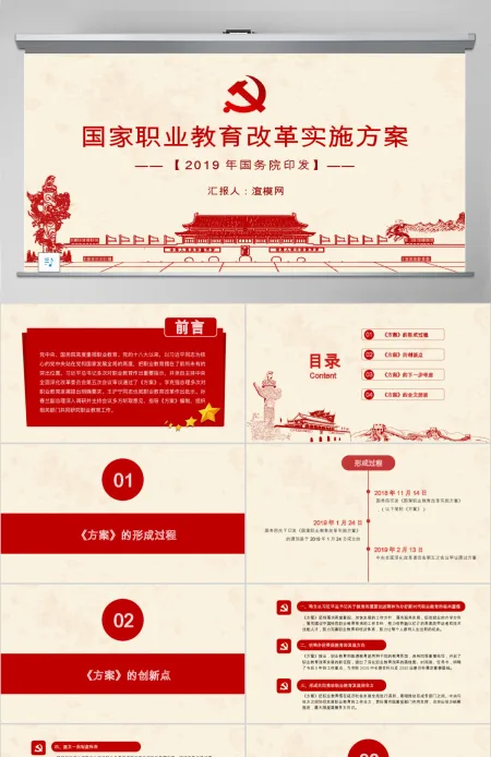 国家职业教育改革实施方案PPT