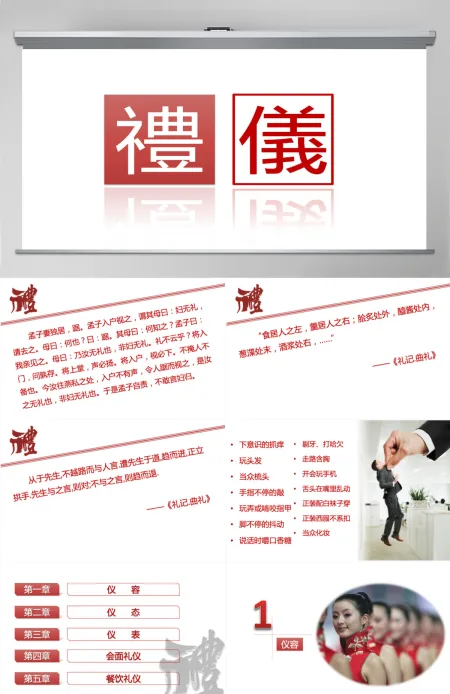 通用型经典商务礼仪培训PPT课件模板 通用型经典商务礼仪培训PPT课件模板