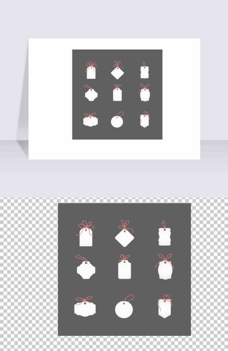 促销标签矢量图、中国结
