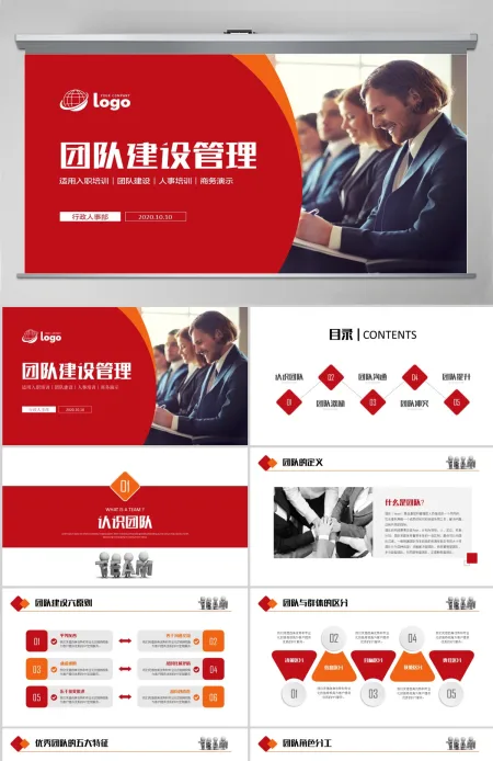 商务团队建设团结精神企业管理培训PPT 商务团队建设团结精神企业管理培训PPT