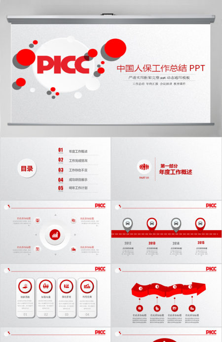 人民保险公司中国人保PPT