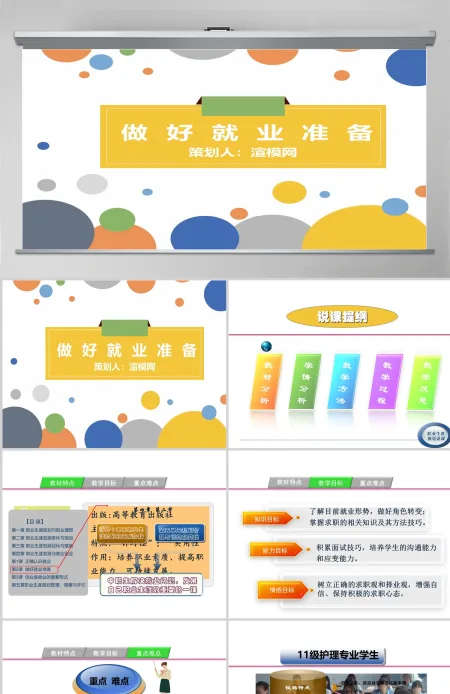 大学生职业规划做好就业准备教学设计ppt 大学生职业规划做好就业准备教学设计ppt