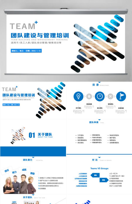 简约团队建设与管理培训ppt
