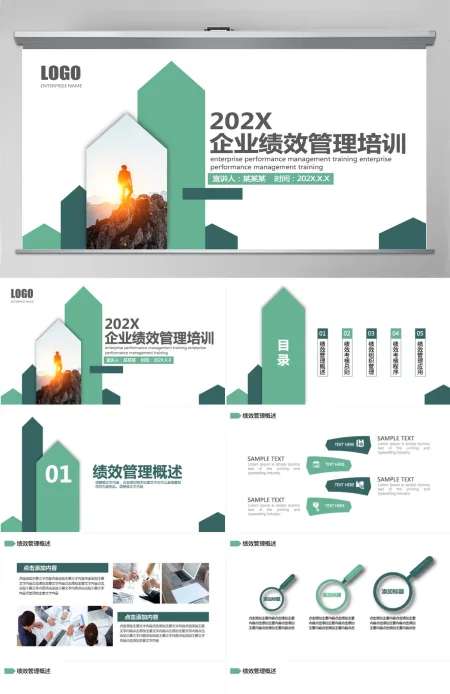 企业绩效管理培训动态PPT